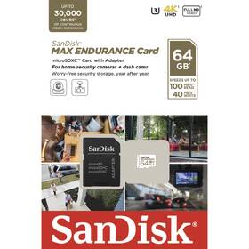 Pamäťová karta SANDISK 64GB + adaptér 

 obrázok produktu 1 z 1