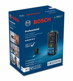 Laserový diaľkomer Bosch Professional GLM 50-25 

 obrázok produktu 4 z 9