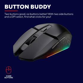 Myš Trust GXT 112 FELOX + podložka pod myš čierna

 obrázok produktu 10 z 13