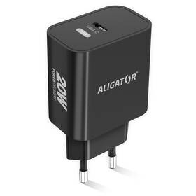 Nabíjačka do siete Aligator Power Delivery 20W, USB-C + USB-C kábel čierna

 obrázok produktu 2 z 4