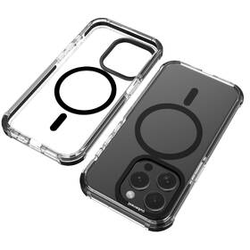 Kryt na mobil Cubenest MagPro Strong Guard s MagSafe na Apple iPhone 15 Pro čierny/priehľadný

 obrázok produktu 8 z 14