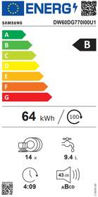 Umývačka riadu Samsung DW60DG770I00U1 

 obrázok produktu 1 z 12
