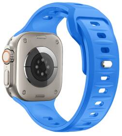 Remienok Cubenest Premium Silikon Sport na Apple Watch 42/44/45/Ultra 49 mm modrý

 obrázok produktu 1 z 5