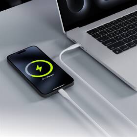Kábel Allity AUC-02, 60W, USB-C/USB-C, 1m biely

 obrázok produktu 3 z 5