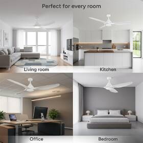 Ventilátor stropný Rohnson R-8152 biely

 obrázok produktu 9 z 12