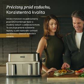 Fritéza teplovzdušná COSORI Iconic Dual CAF-SE901S-CEU, 8,6 l nerez

 obrázok produktu 7 z 10