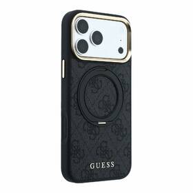 Kryt na mobil Guess PU 4G Ring Stand MagSafe na Apple iPhone 18 Pro Max čierny

 obrázok produktu 3 z 6