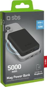 Powerbank SBS s podporou MagSafe USB-C 5 000 mAh čierna

 obrázok produktu 1 z 1