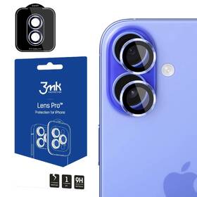 Ochranné sklo šošovky fotoaparátu 3mk Lens Protection Pro na Apple iPhone 17 modré

 obrázok produktu 1 z 1
