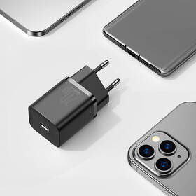 Nabíjačka do siete Baseus Super Si USB-C, 20 W, QC 3.0 čierna

 obrázok produktu 7 z 9