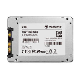 SSD Transcend SSD225S 2TB SATA 

 obrázok produktu 1 z 1