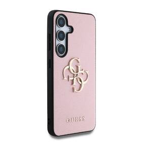 Kryt na mobil Guess PU Grained 4G Metal Logo na Samsung Galaxy S25 ružový

 obrázok produktu 1 z 6