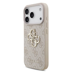 Kryt na mobil Guess PU 4G Metal Logo Strap na Apple iPhone 17 Pro ružový

 obrázok produktu 1 z 7