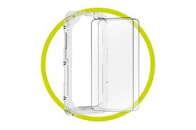 Tvrdené sklo Mobile Origin EasyGlass na iPhone 15 Pro, s aplikátorom (2 ks) priehľadné

 obrázok produktu 2 z 9