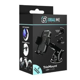 Držiak na mobil Obal:Me TrioMount čierny

 obrázok produktu 6 z 7