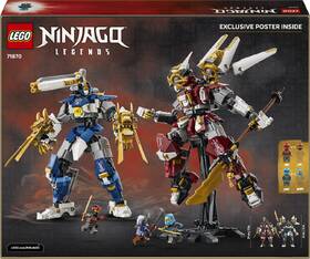 Stavebnica LEGO® NINJAGO® 71870 Dvojica titánskych robotov 

 obrázok produktu 4 z 8