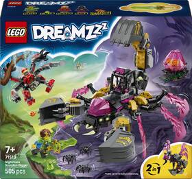 Stavebnica LEGO® DREAMZzz™ 71513 Škorpiónie rýpadlo z nočných môr 

 obrázok produktu 3 z 8