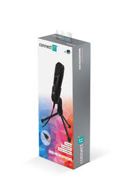 Mikrofón Connect IT YouMic, USB čierny

 obrázok produktu 6 z 6