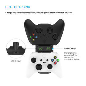 Dokovacia stanica FIXED pre dva bezdrôtové ovládače Xbox Series S, X a One čierna

 obrázok produktu 3 z 7
