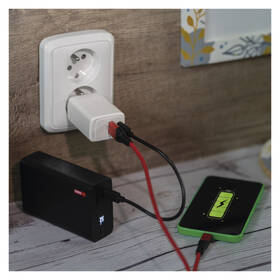 Nabíjačka do siete EMOS GaN, 45W, 1x USB-A/1x USB-C biela

 obrázok produktu 6 z 14