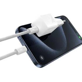 Nabíjačka do siete Baseus GaN5 30W USB-C 100W, USB-C kabel 1 m biela

 obrázok produktu 2 z 3