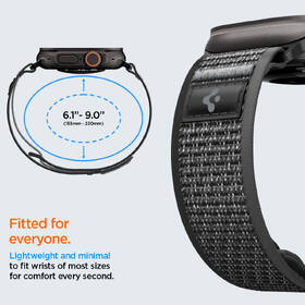 Remienok Spigen Athlex Air 2 Active na Apple Watch 49/46/45/44mm čierny

 obrázok produktu 13 z 17
