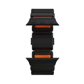 Remienok NOMAD Stratos Titanium FKM na Apple Watch 45/46/49 mm čierny/oranžový

 obrázok produktu 11 z 12