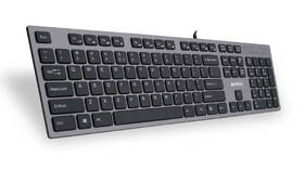 Klávesnica A4Tech KV-300H, USB, CZ sivá

 obrázok produktu 2 z 3