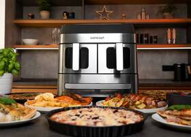 Fritéza teplovzdušná Concept FR9000 PIZZA TRIO 18,5 l čierna/nerez

 obrázok produktu 17 z 32