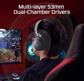 Headset HyperX Cloud Alpha 2 Wireless čierny

 obrázok produktu 10 z 18