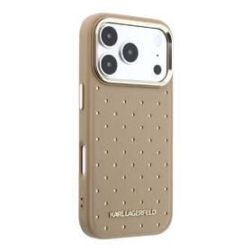 Kryt na mobil Karl Lagerfeld PU Perforated Gold Dots MagSafe na Apple iPhone 17 Pro béžový

 obrázok produktu 3 z 6