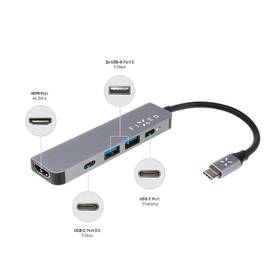 USB Hub FIXED 5v1 USB-C Mini pre notebooky a tablety sivý

 obrázok produktu 4 z 5