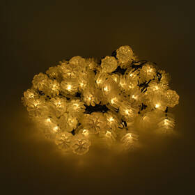 Vianočné osvetlenie RETLUX RXL 371, reťaz (šišky), 80 LED, 20 m, teplá biela 

 obrázok produktu 3 z 6