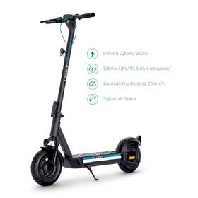 Elektrická kolobežka LAMAX eGlider SC40 čierna/tyrkysová

 obrázok produktu 3 z 10