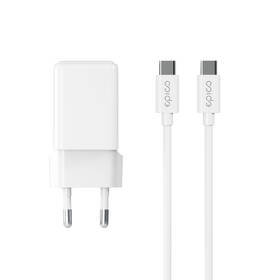 Nabíjačka do siete Epico UltraBoost GaN 35W 2xUSB-C + USB-C kabel 1,2m biela

 obrázok produktu 1 z 5