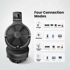 Slúchadlá OneOdio Studio Max 1 DJ čierna

 obrázok produktu 3 z 5
