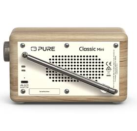 Rádioprijímač s DAB+ Pure Clasicc Mini biely/hnedý

 obrázok produktu 5 z 9