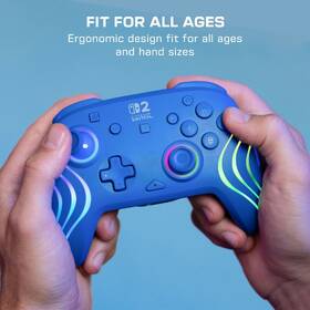 Gamepad Turtle Beach Afterglow Wave Wireless RGB, NS2 modrý

 obrázok produktu 14 z 14