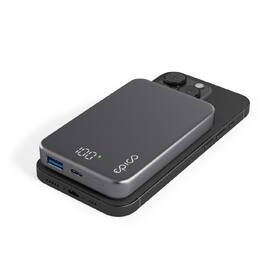 Powerbank Epico Mag+ Aluminium 10 000mAh + kabel USB-C/USB-C sivý

 obrázok produktu 2 z 5