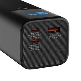 Powerbank Canyon PB-2010, 27000mAh, 2x USB-C, 140W PD3.1, 1x USB-A QC 3.0, display čierny

 obrázok produktu 2 z 3
