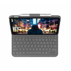Puzdro s klávesnicou na tablet Logitech Slim folio na Apple iPad 10.9" sivé

 obrázok produktu 1 z 6