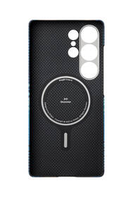 Kryt na mobil Pitaka Tactile Woven, Moonrise na Samsung Galaxy S25 Ultra čierny/modrý

 obrázok produktu 3 z 3