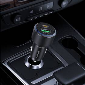 Adaptér do auta Swissten USB-C PD + USB-A, 38W čierny

 obrázok produktu 1 z 2
