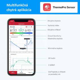 Teplomer ThermoPro TP-359 BT biely

 obrázok produktu 4 z 5