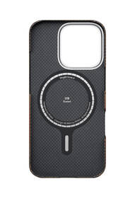 Kryt na mobil Pitaka Tactile Woven Sunset na Apple iPhone 16 Pro Max čierny/oranžový

 obrázok produktu 2 z 2