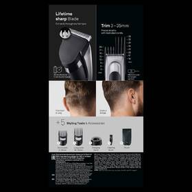 Zastrihávač vlasov Braun HC7590 čierny/sivý

 obrázok produktu 9 z 15