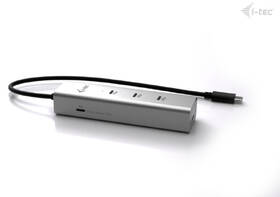 USB Hub i-tec iUSB-C Charging Metal HUB 5port, USB-C video 8K, PD 85W strieborný

 obrázok produktu 2 z 10