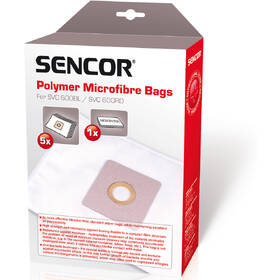 Vrecká pre vysávače Sencor SVC 600RD/BL (5 ks) 

 obrázok produktu 1 z 1