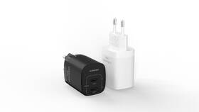 Nabíjačka do siete Cubenest S2D1, PD 2xUSB-C, GaN, 35W biela

 obrázok produktu 3 z 4