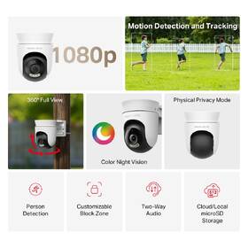IP kamera Mercusys MC500 biela

 obrázok produktu 1 z 7